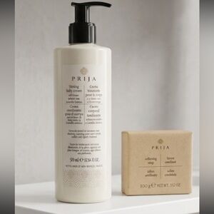 Prija Body Cream and Soap Set NWT